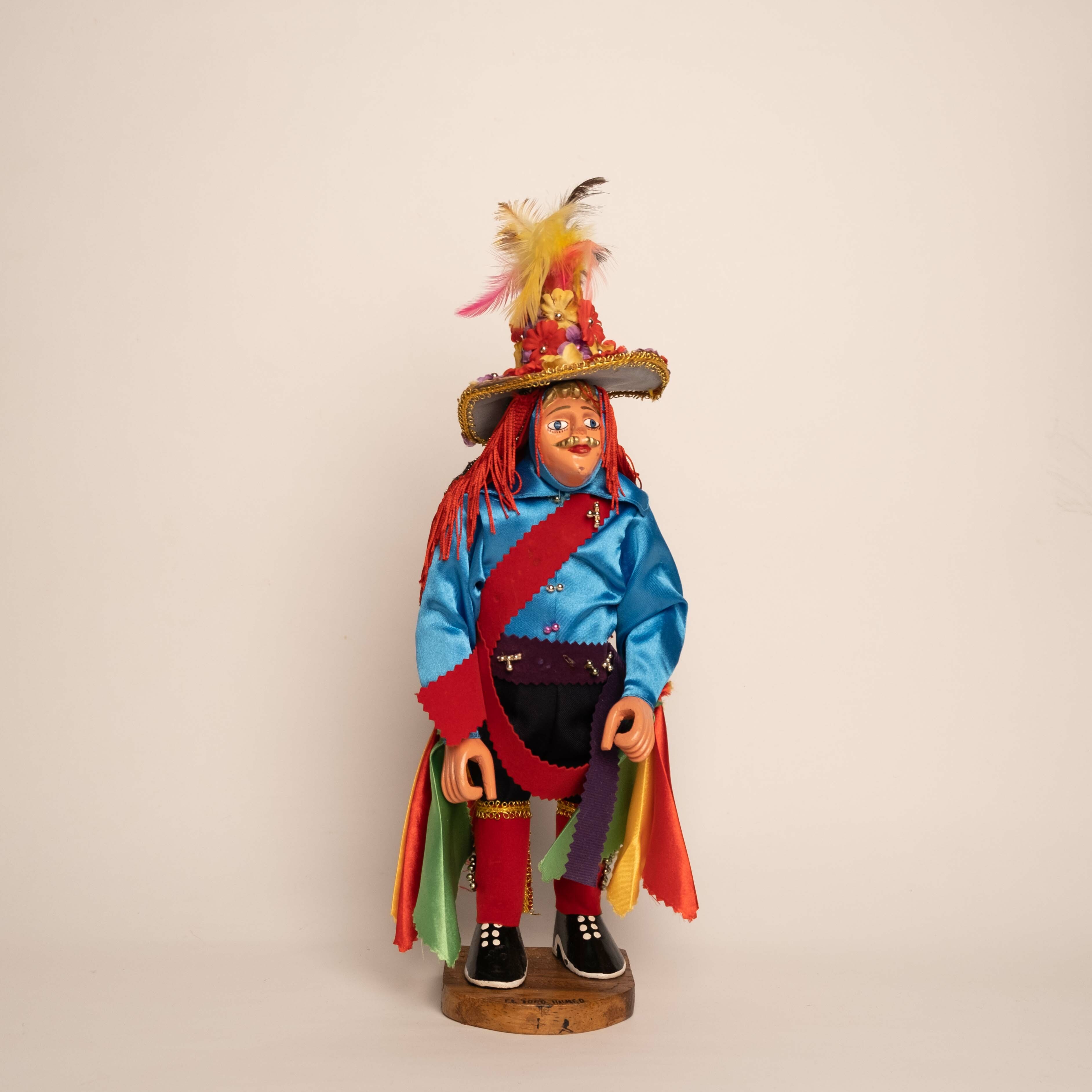 手工木戲偶｜Toro-Huaco舞者｜尼加拉瓜