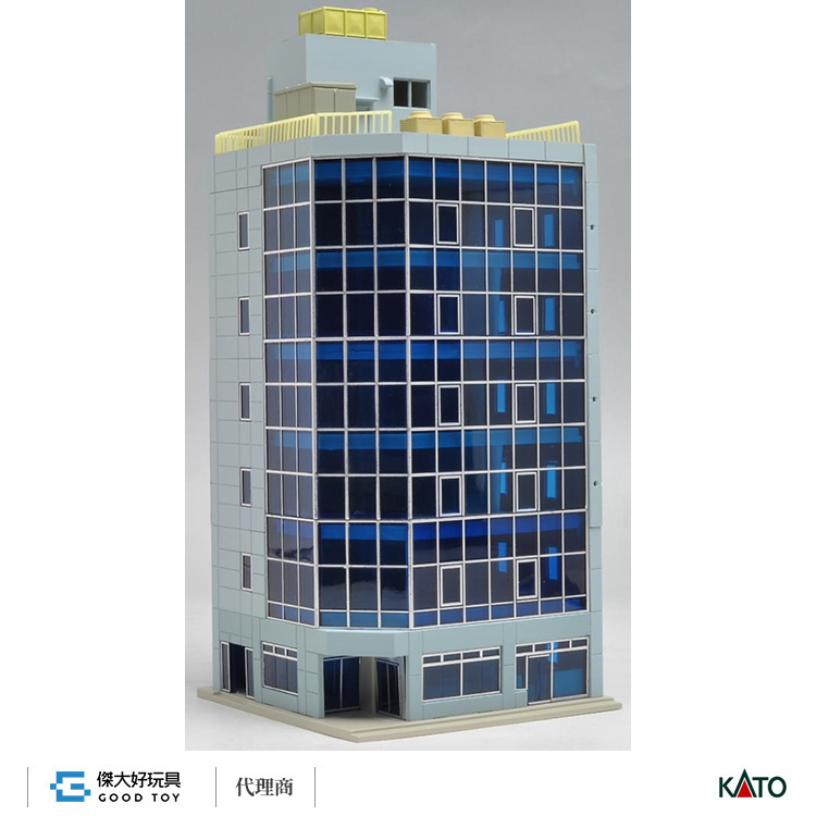 KATO 23-433A 建物 百貨樓1 (6層 藍色)