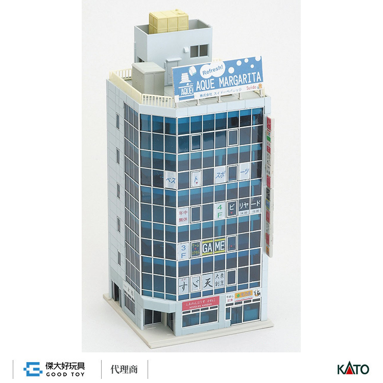 KATO 23-433A 建物 百貨樓1 (6層 藍色)