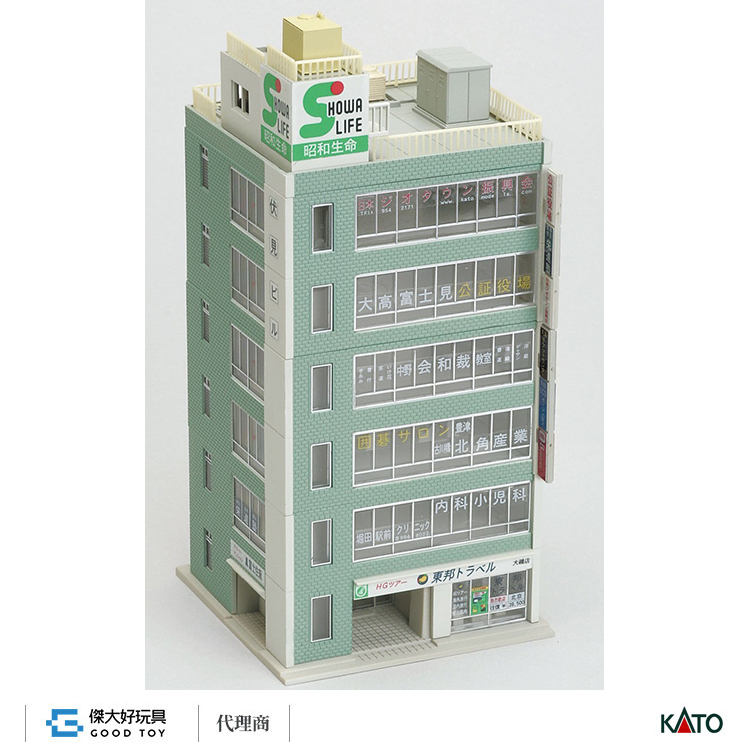 KATO 23-434A 建物 辦公樓2 (6層 灰色)