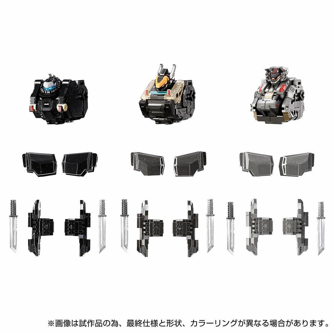 Takara Tomy DIACLONE TM-21 TACTICAL MOVER EX CORE & ARMAMENT SET 1