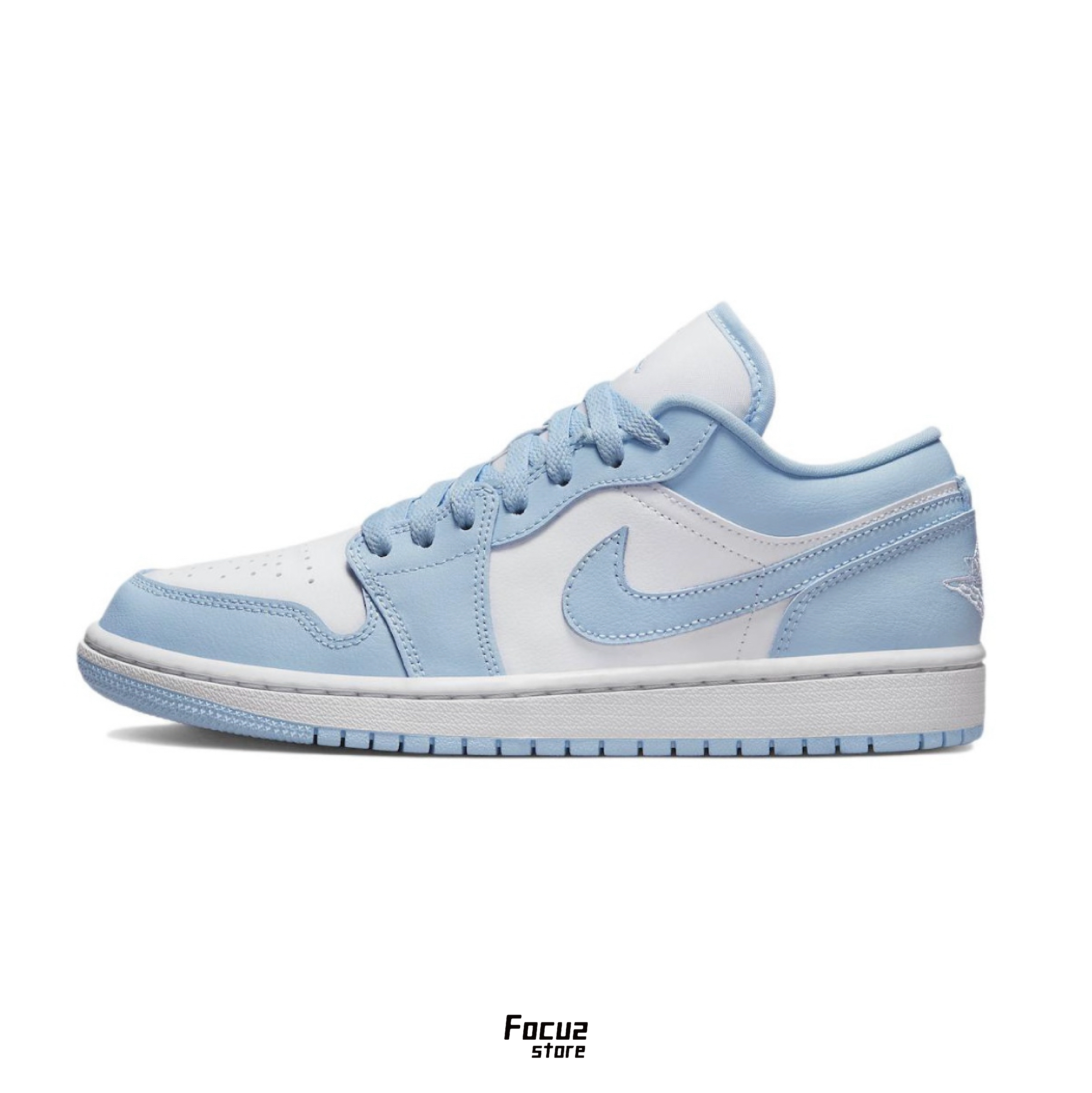 【Focus Store】現貨秒發 Air Jordan 1 low “Aluminum” 寶寶藍 DC0774-141
