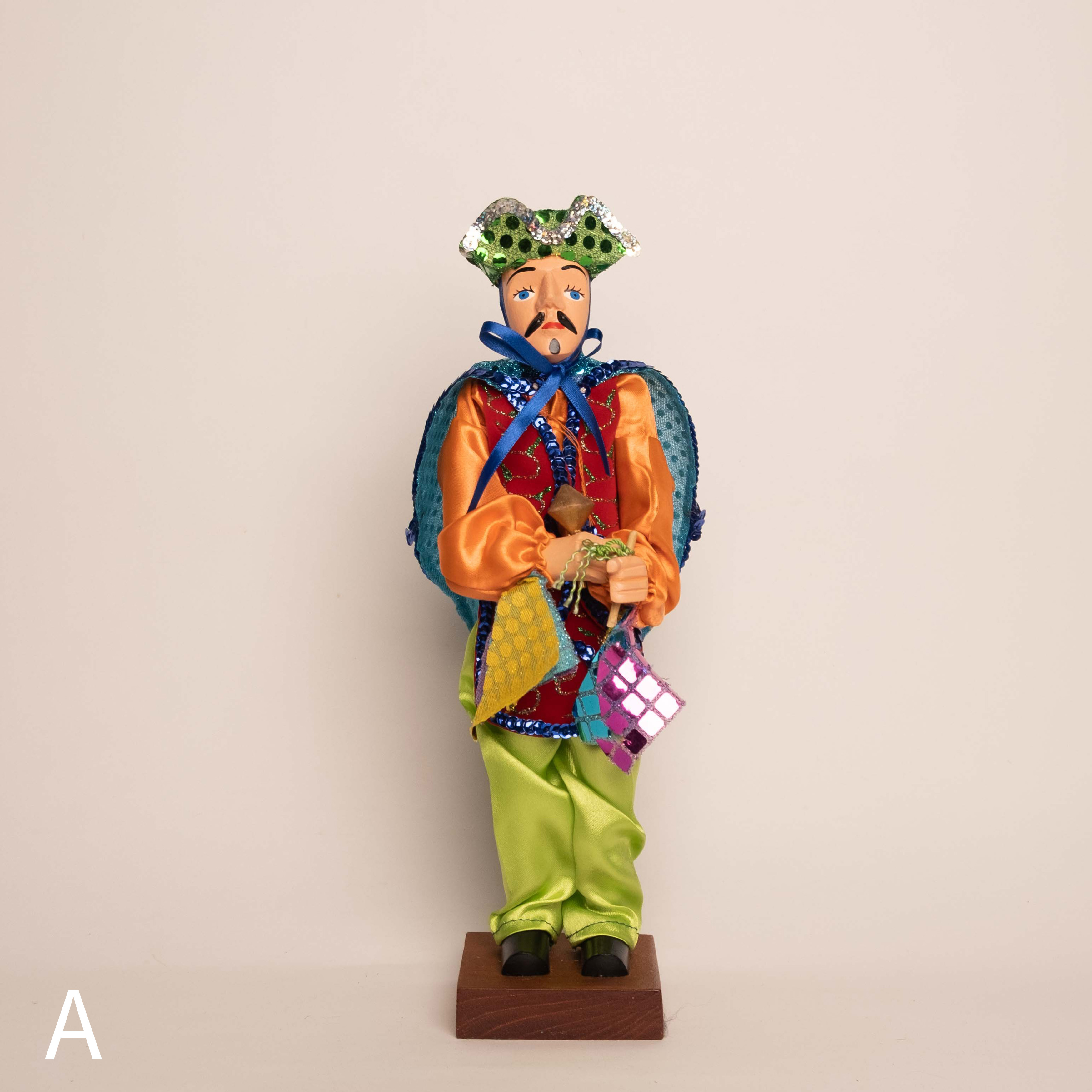 手工木戲偶｜巍巍斯戲偶－西班牙統治者｜尼加拉瓜