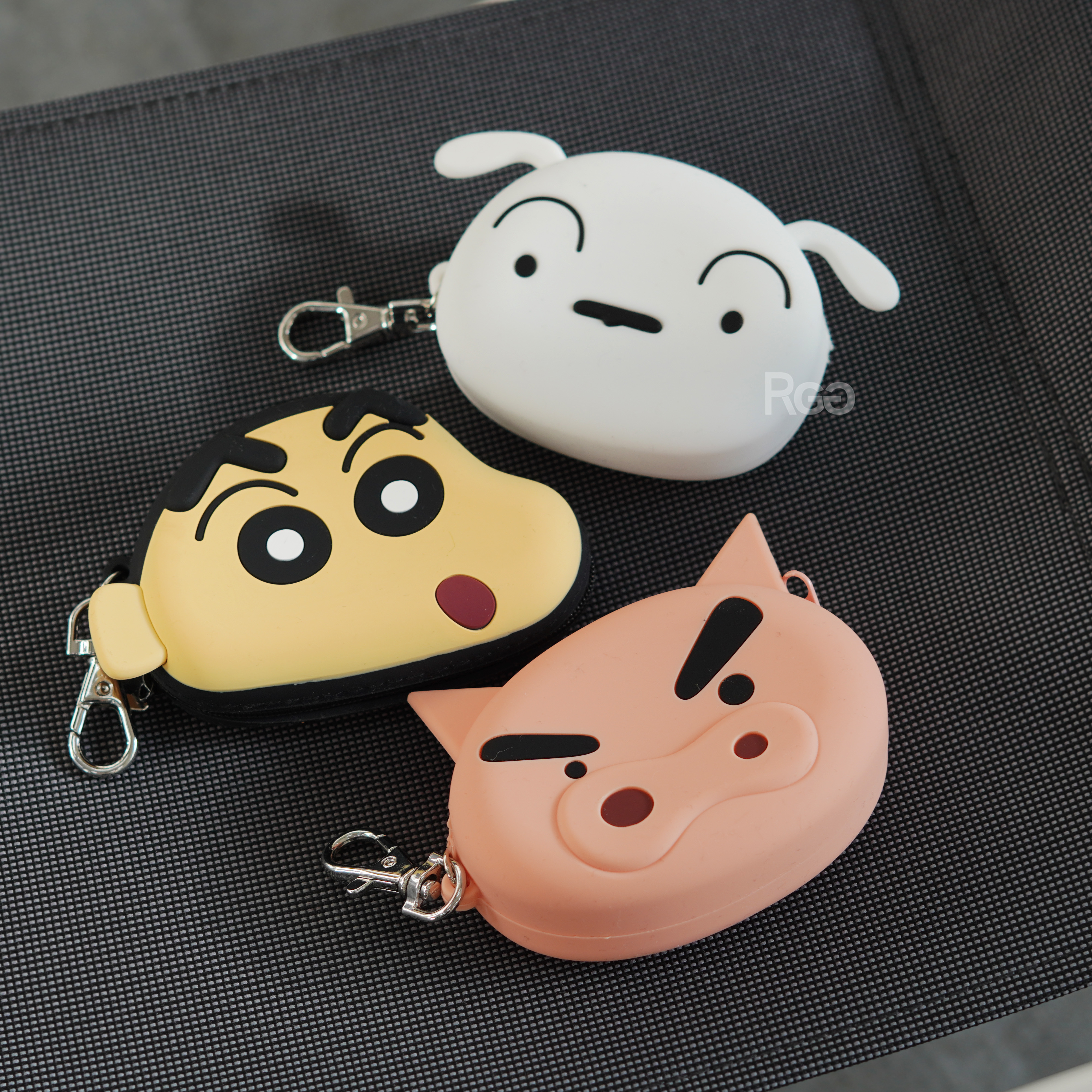 蠟筆小新矽膠零錢包