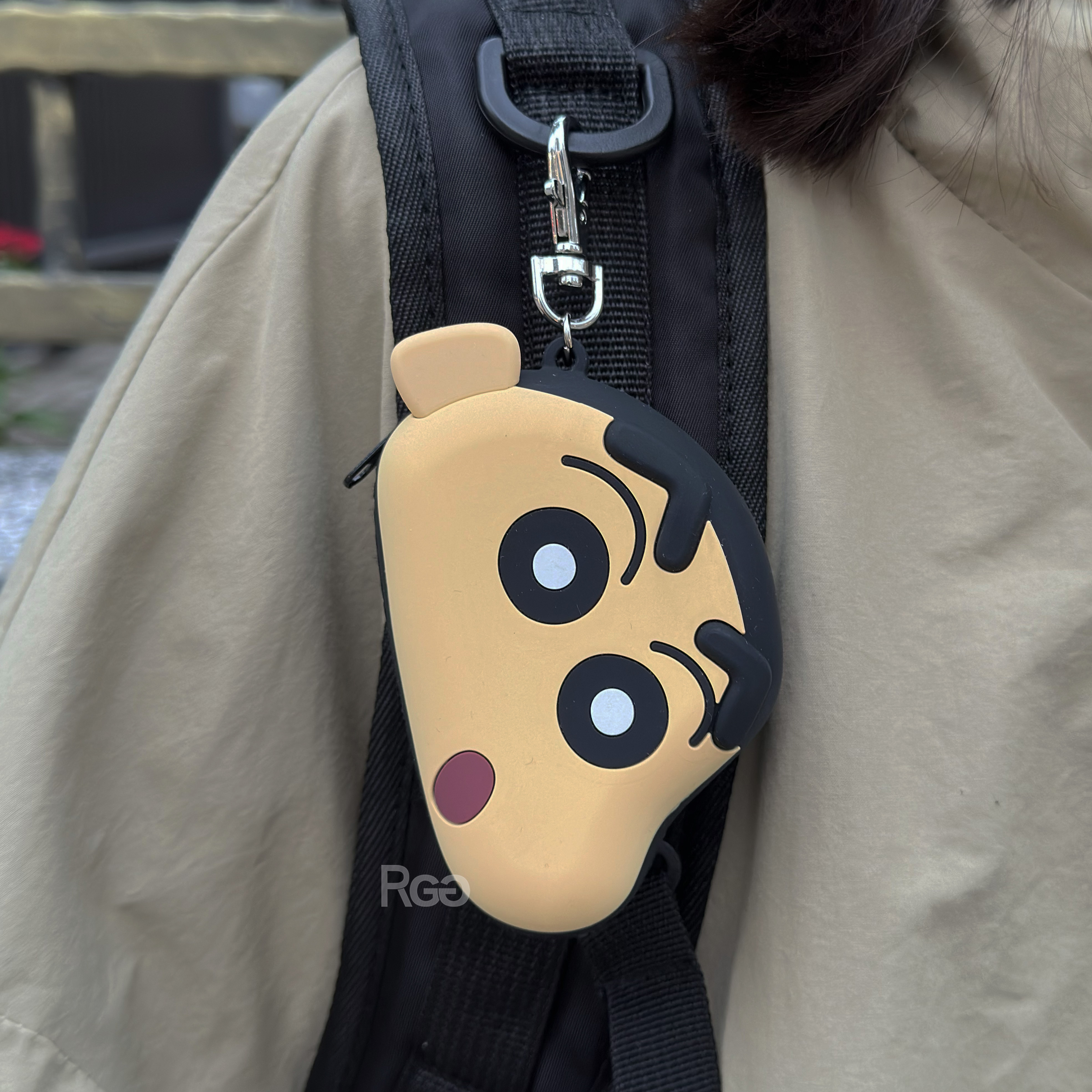 蠟筆小新矽膠零錢包