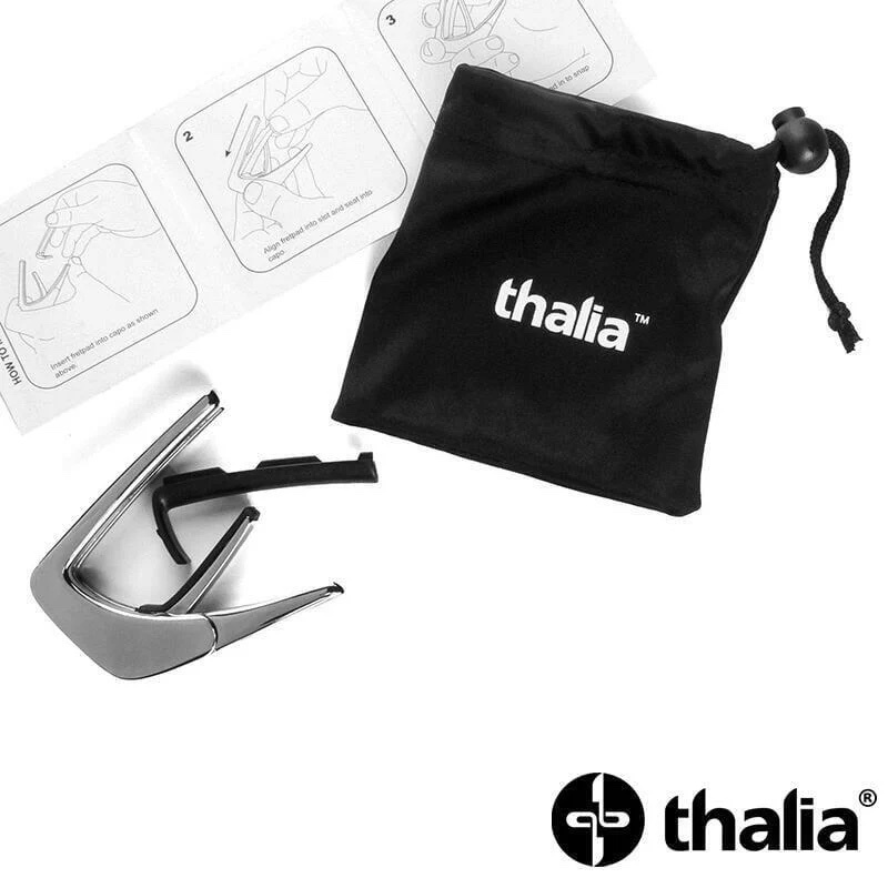 Thalia Hawaiian Koa Seigaiha Waves 移調夾