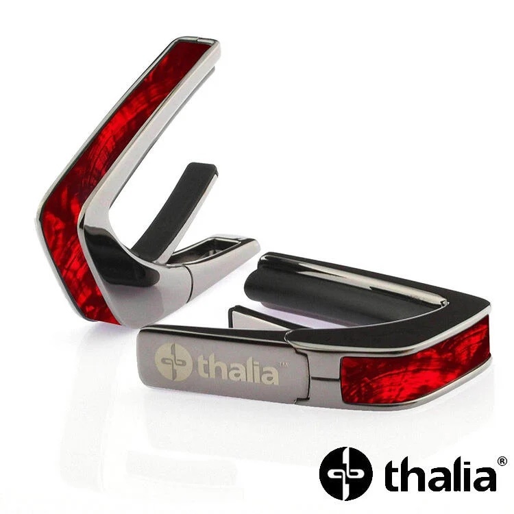 Thalia Red Angel Wing Capo 移調夾 鉻黑