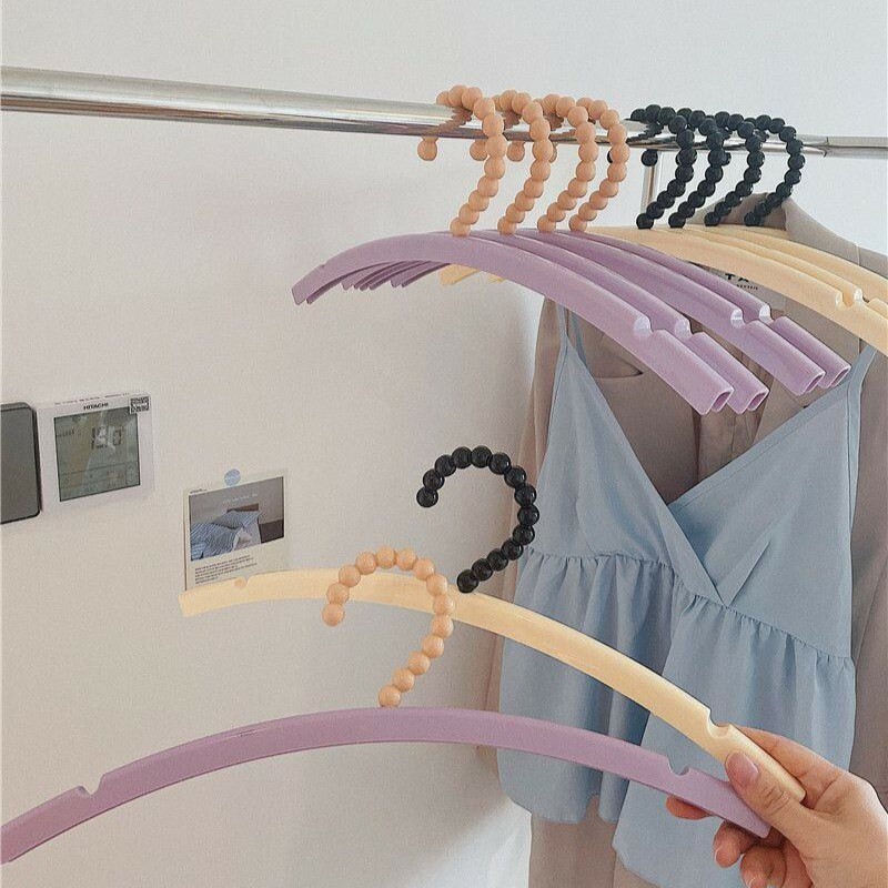 《3108》清新無痕防滑珠珠曬衣架