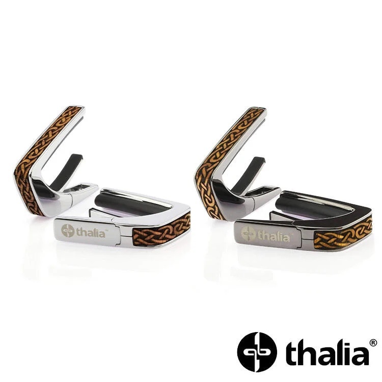 Thalia Hawaiian Koa Celtic Knot Capo 移調夾