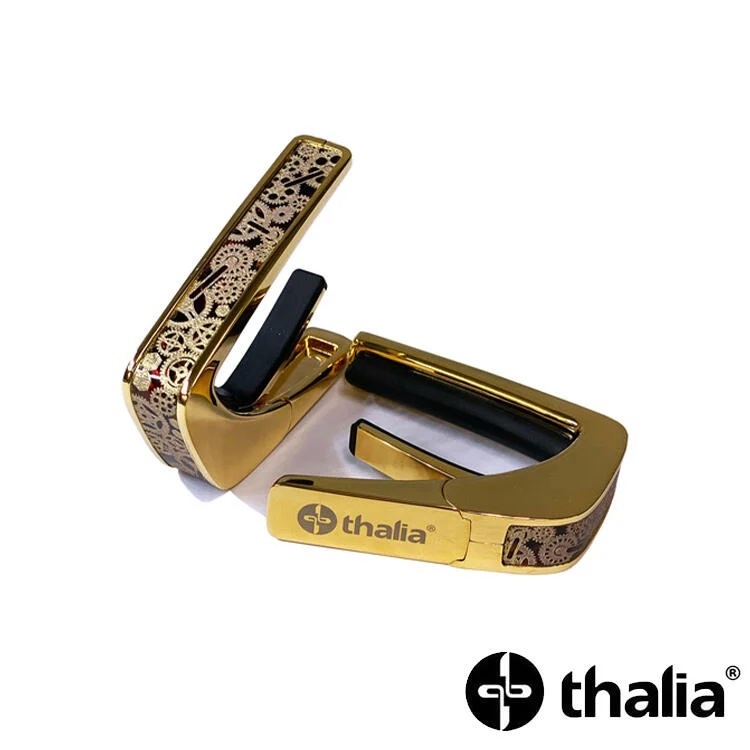 Thalia Golden Gears On Tiger Rye Capo 移調夾
