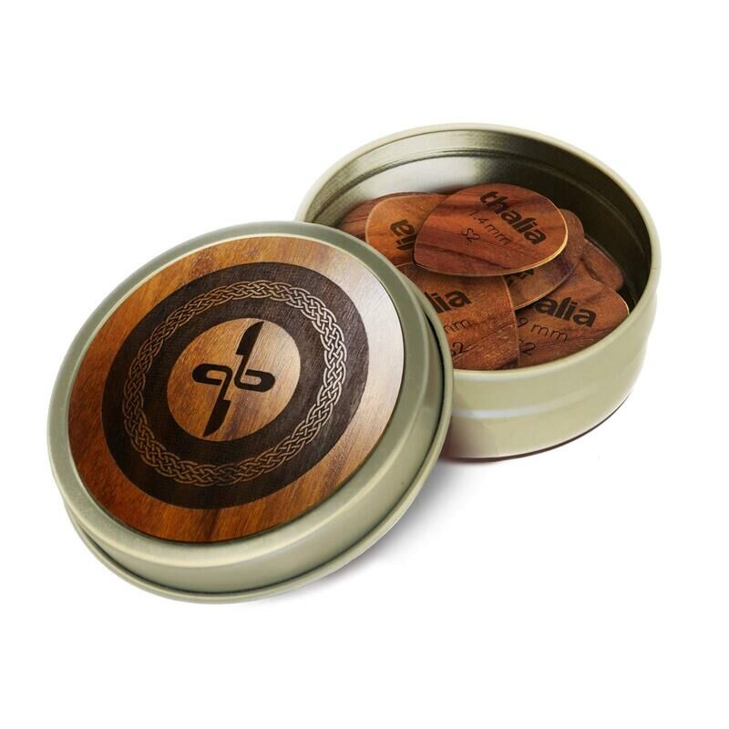 Thalia Exotic Wood Picks Jazz 3 XL 1.4mm 匹克 Logo 款