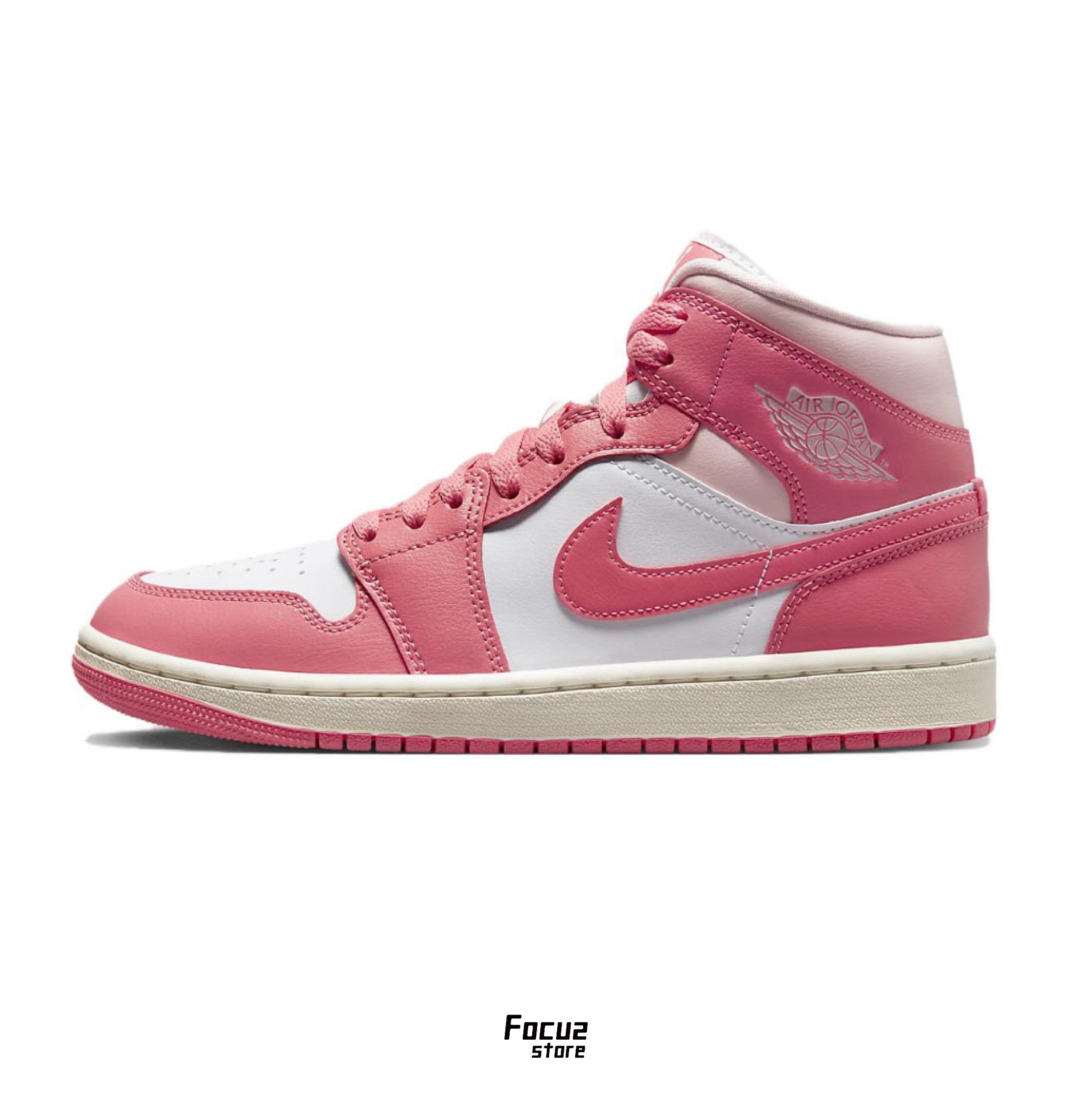【Focus Store】預購 Air Jordan 1 Mid 'Strawberries and Cream' BQ6472-186