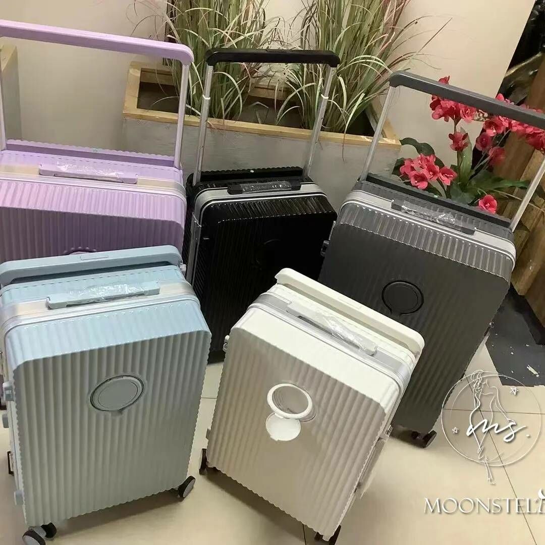 馬卡龍韓國環保行李箱