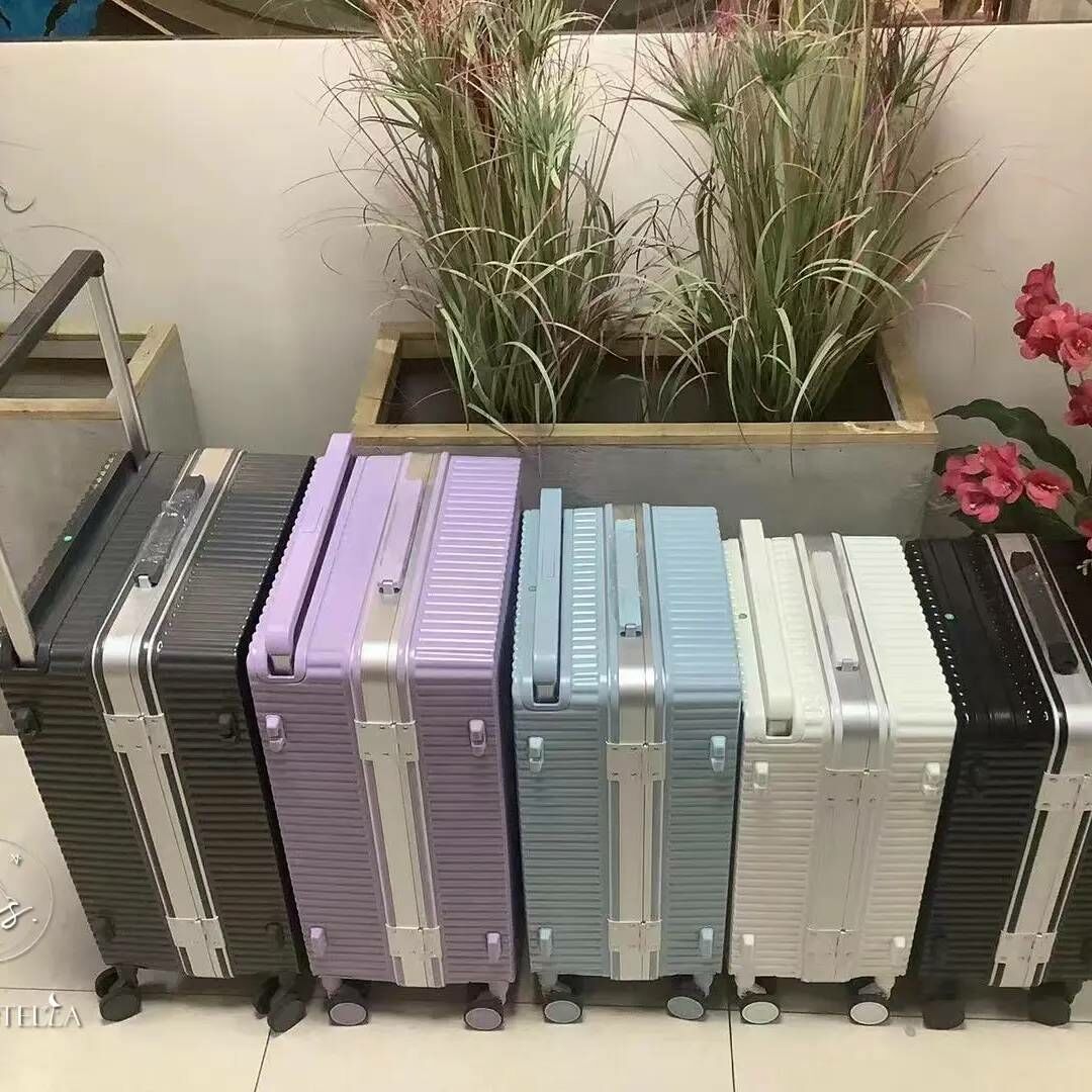 馬卡龍韓國環保行李箱