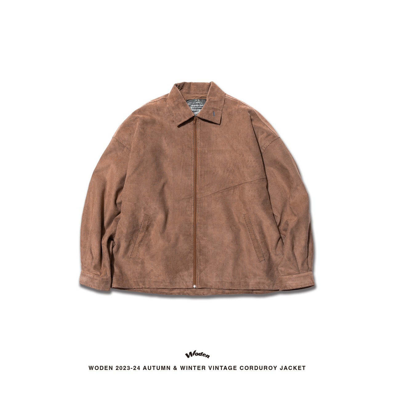 WODEN 2023-24 Autumn & Winter Vintage Corduroy Jacket d