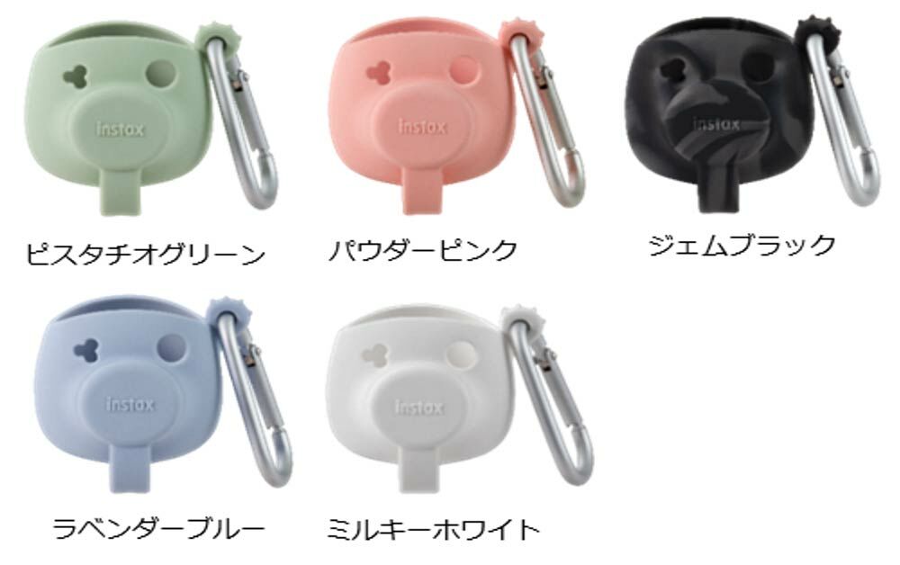 【Luxury】Fujifilm INSTAX Pal 超迷你 掌上型相機矽膠保護套 馬卡龍配色 五色 吊飾掛飾 保護殼