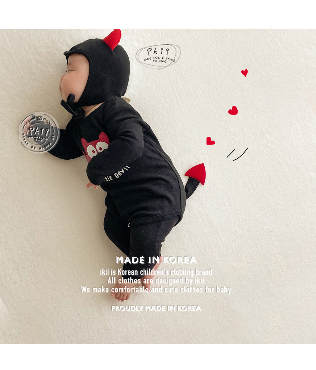 ikii 小惡魔雙色造型套裝