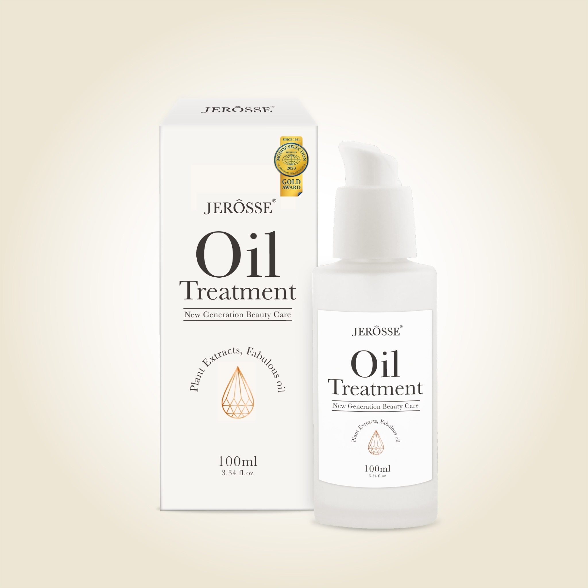 JEROSSE 小白瓶-全效賦活絲絨身體精華油(100 ml/瓶)【正品】台灣JEROSSE 婕樂纖 ✔保濕、緊緻、舒緩、修護、亮白、抗老✔全方位All in one 修護✔3歲以上、孕、哺乳婦可使用哈米滙健 Health Me Mall