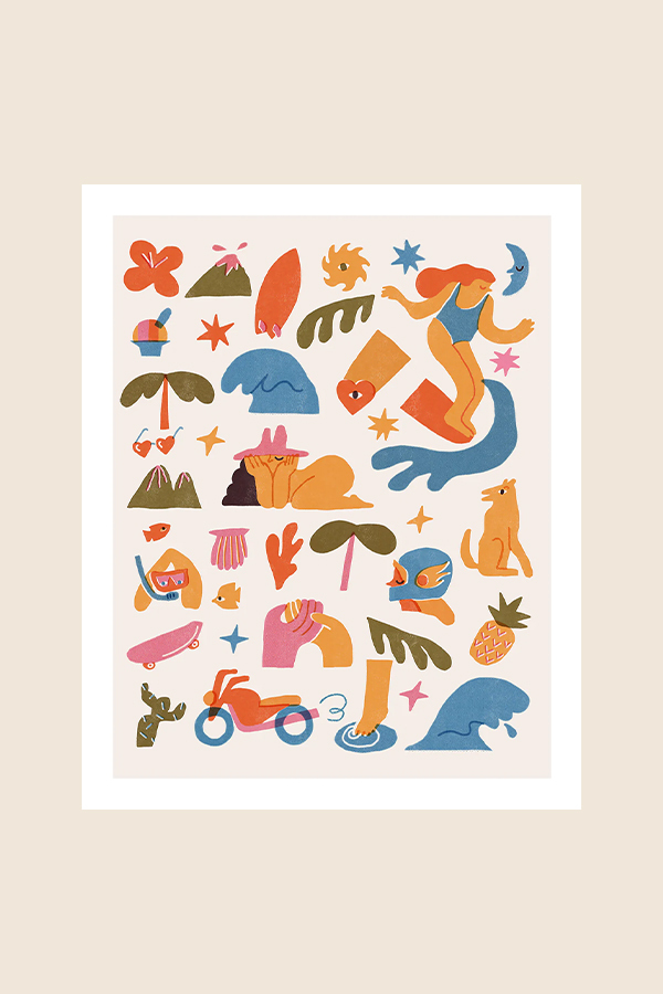 KOOKUMBRA - BALI DREAM 海報 (12"x16")