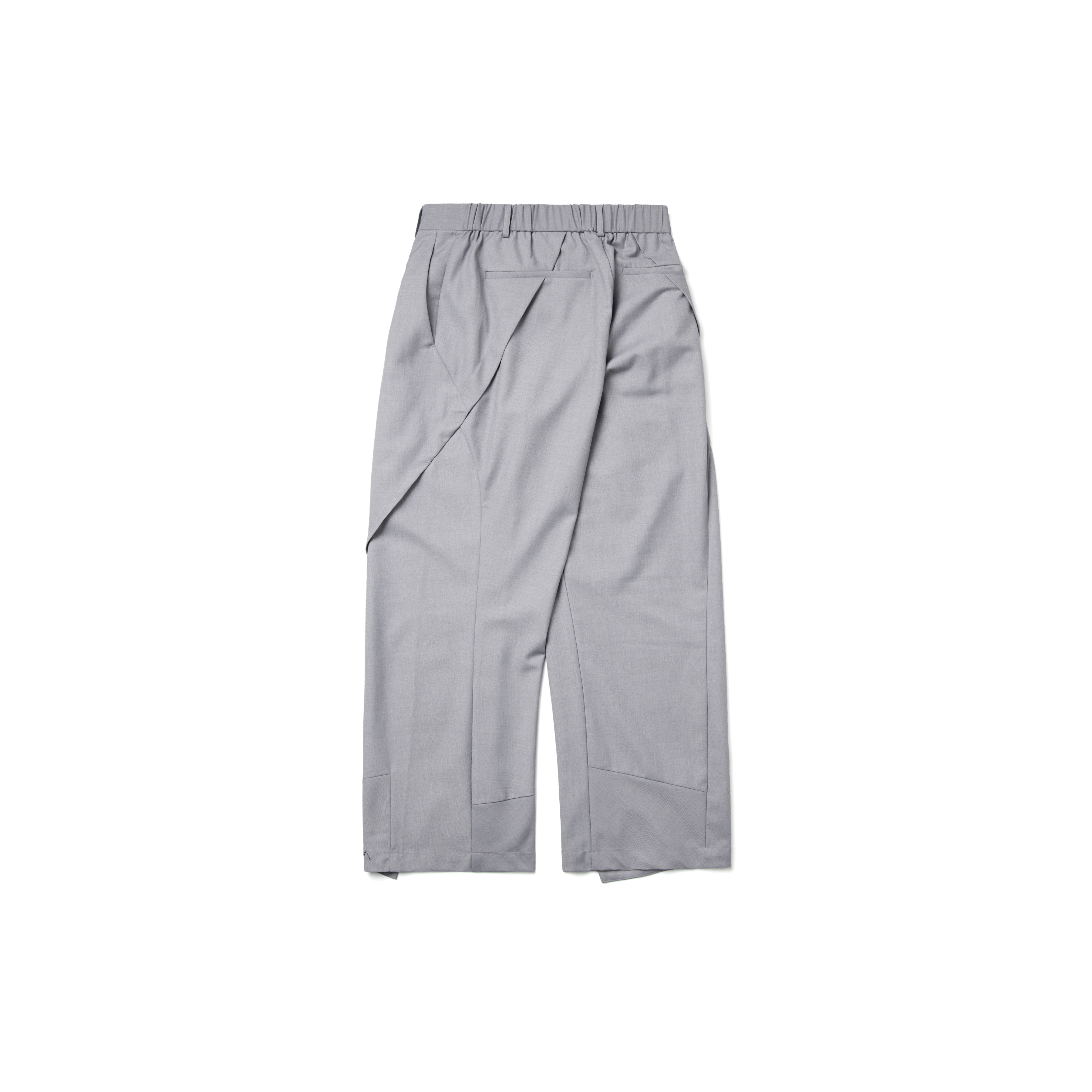 MELSIGN - “Nefelibata” Asymmetrical Trousers / Gray