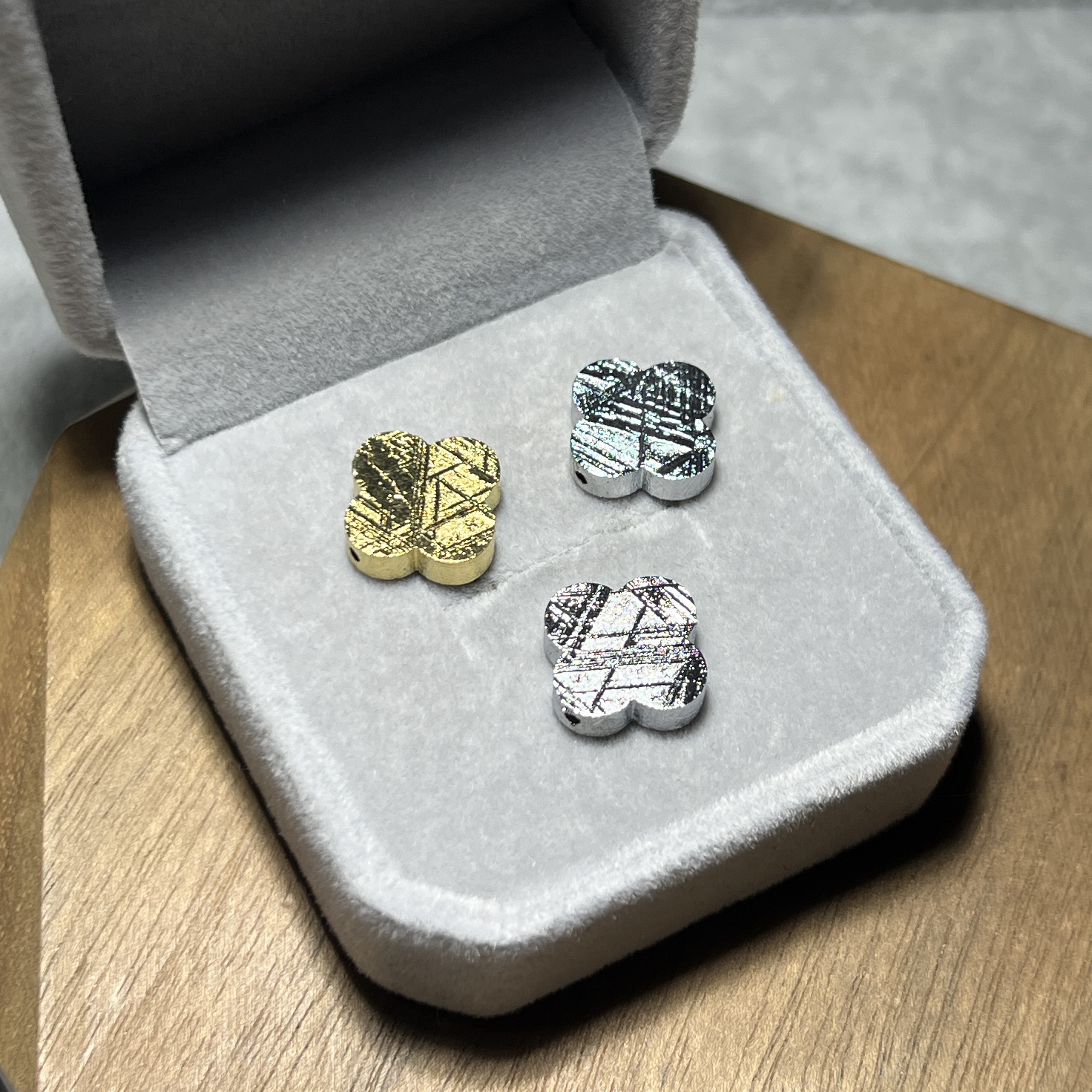 瑞典天鐵隕石 四葉草 8mm 10mm