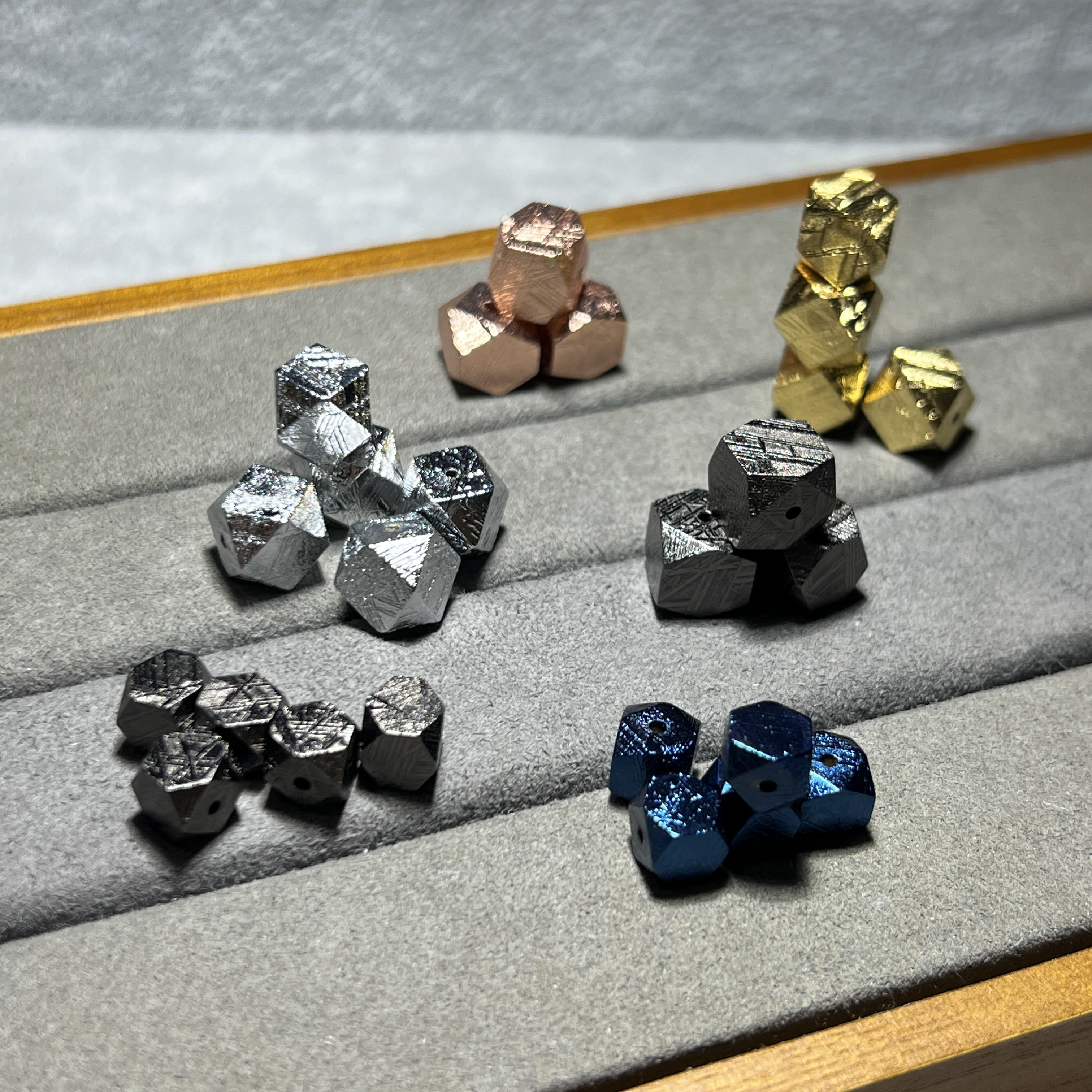 瑞典天鐵隕石（八角）6mm / 8mm