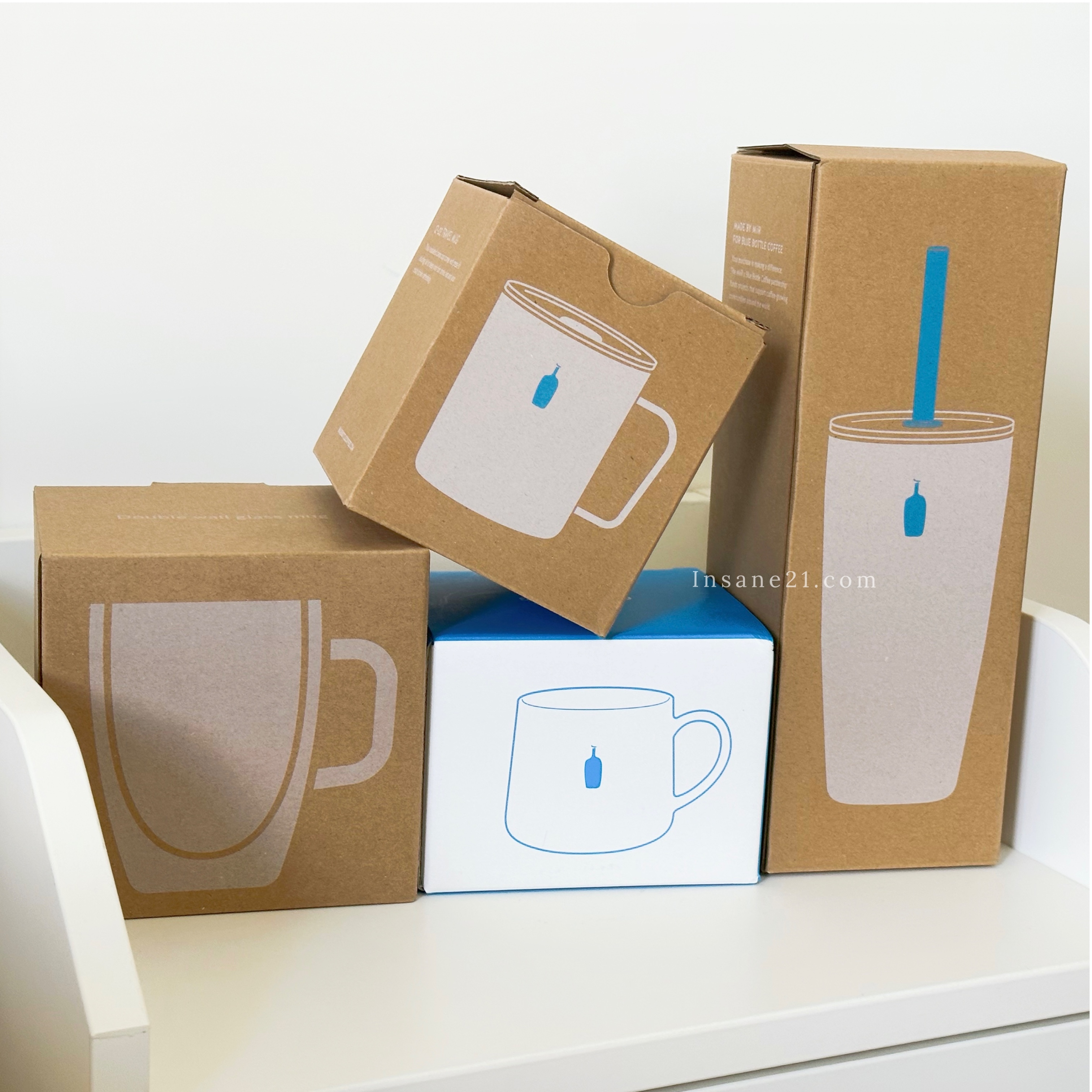 BLUE BOTTLE COFFEE 藍瓶子 愛心 馬克杯 水壺 杯子組