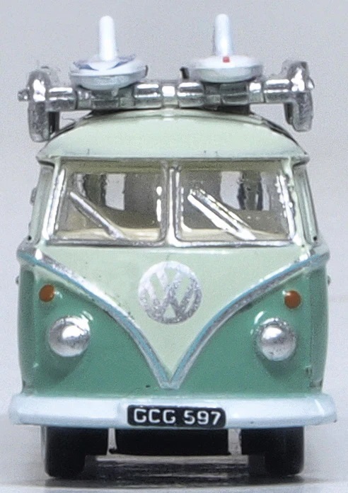 Oxford NVWS005 1:148 VW T1 Samba Bus 福特巴士.淡綠