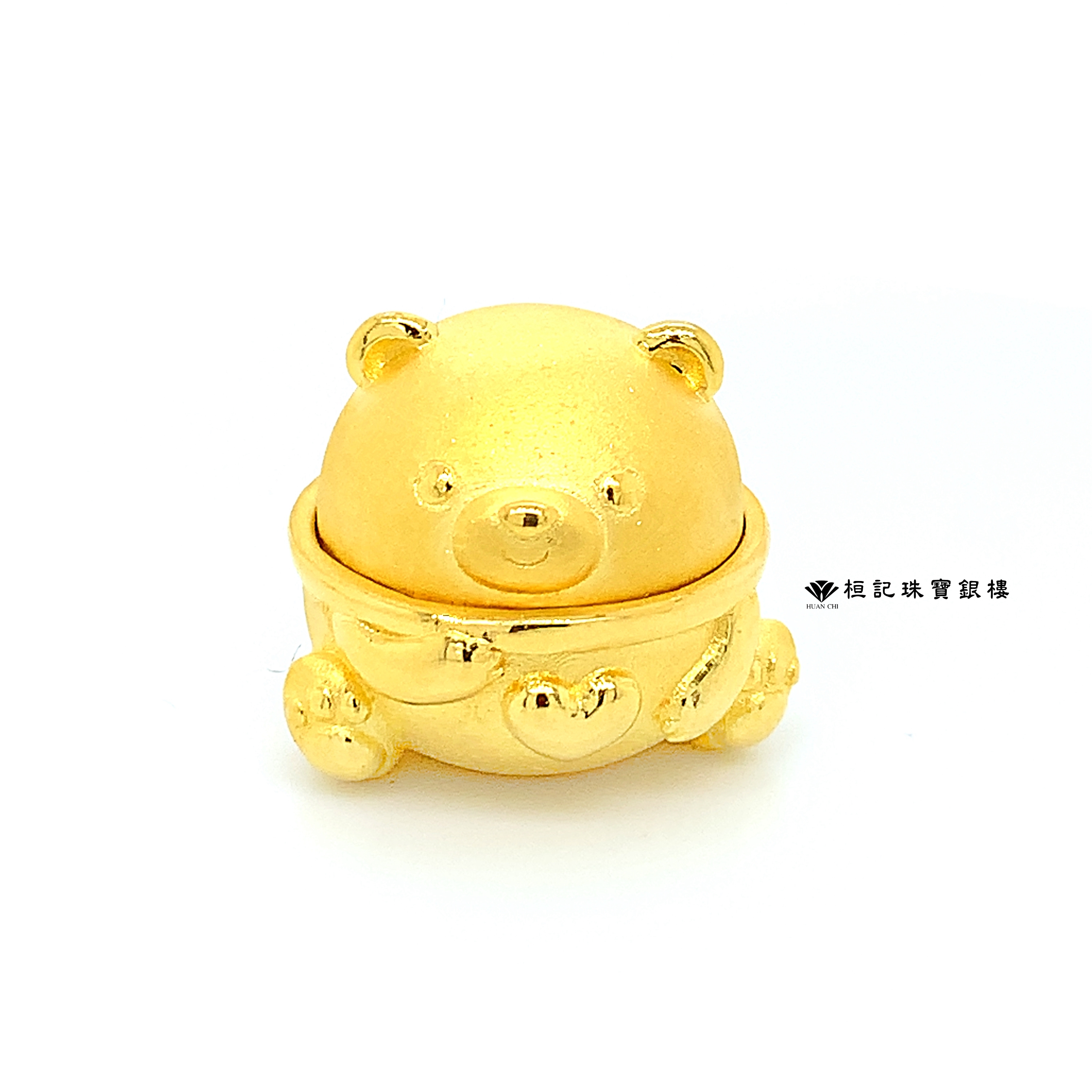 熊愛你 黃金擺件