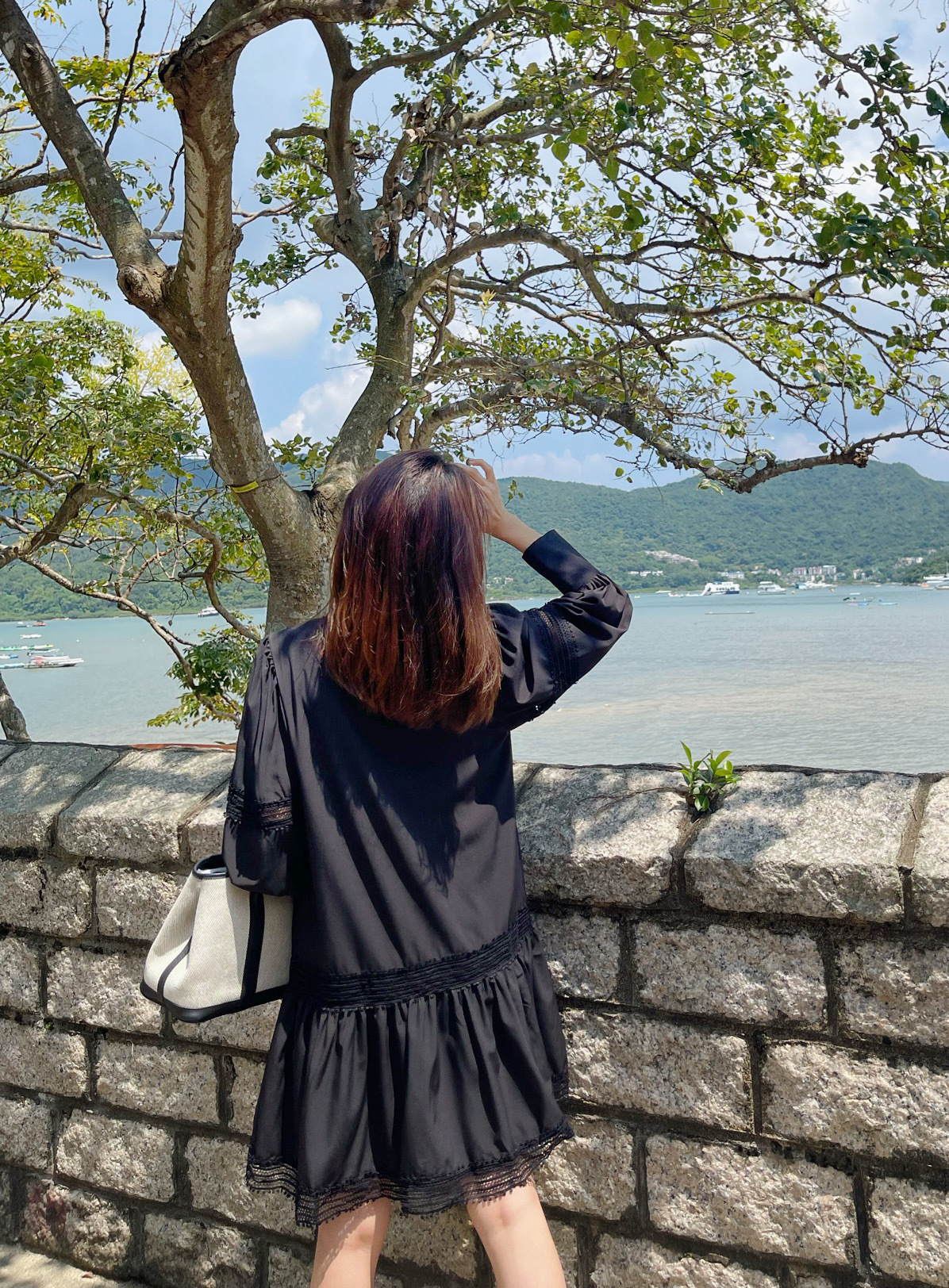 Buckle Belted Lace Embellished Mini Dress_DS2310L17