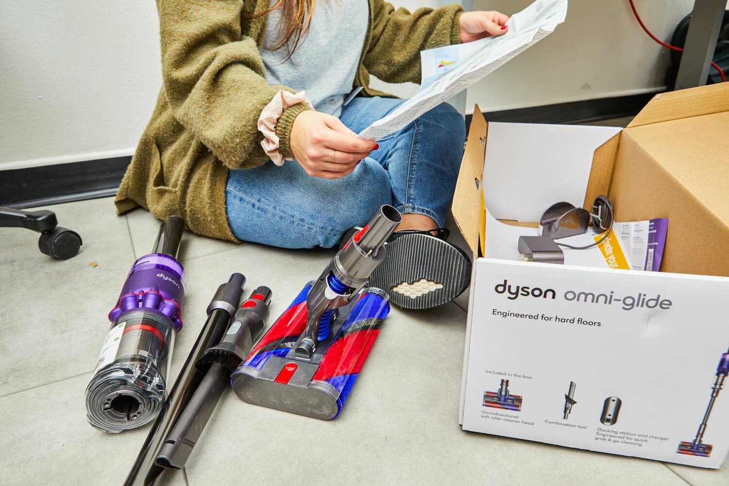 【現貨】Dyson Omni-Glide Z21480 萬向精靈吸塵器 (全新無盒)