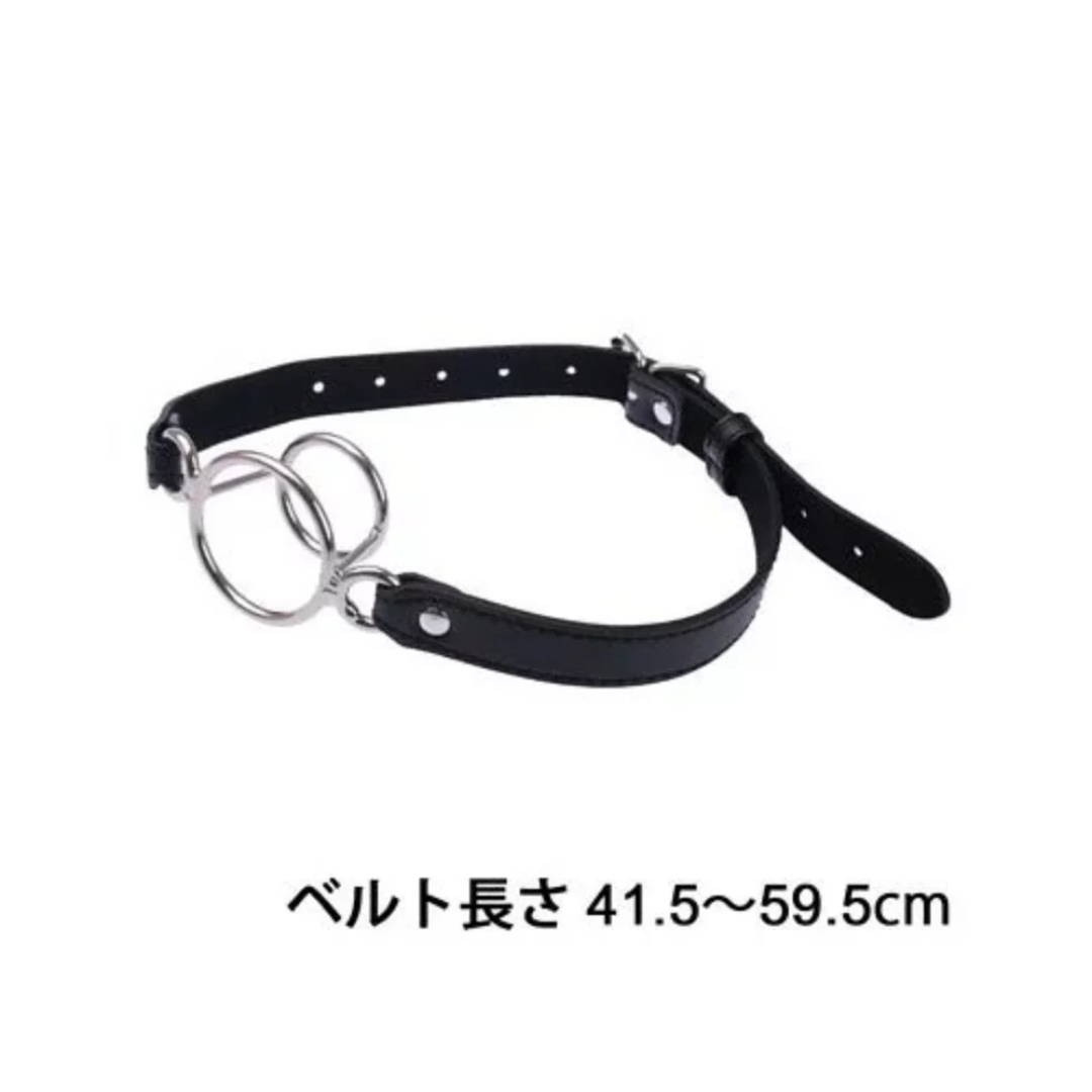 A-One - SM 調教 口枷 -開口W環