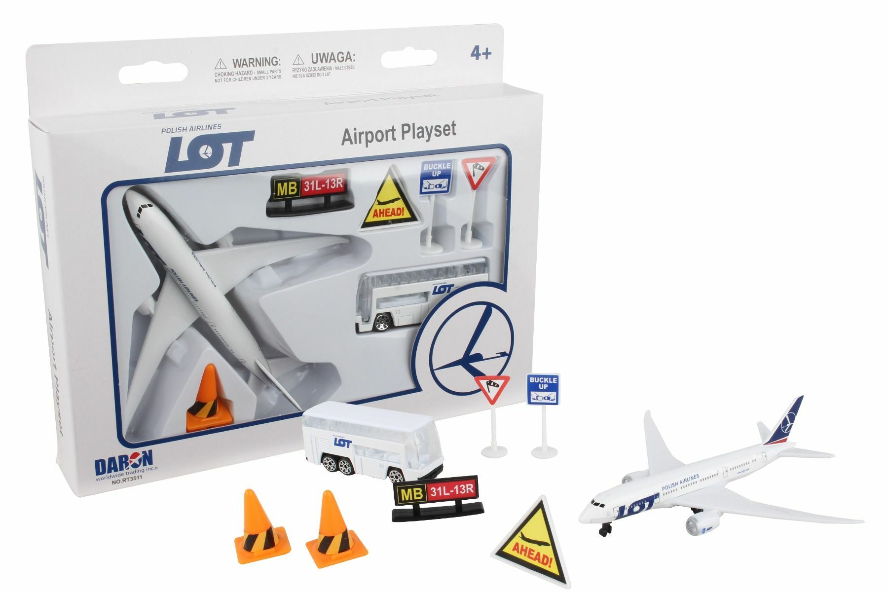 波蘭航空 機場玩具組(迷你小)