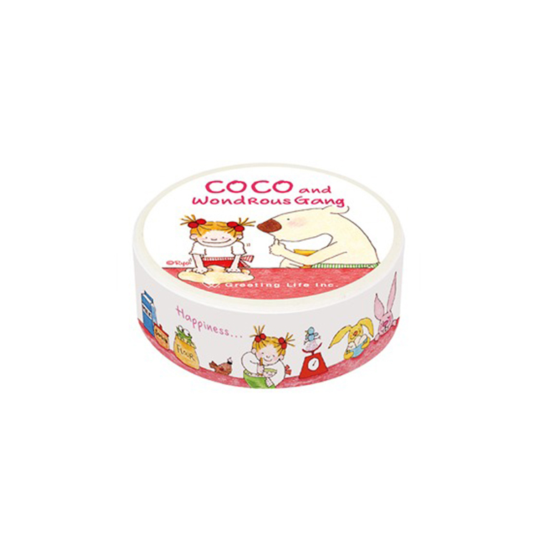 Coco醬女孩 美紋紙膠帶 ( 5款 )