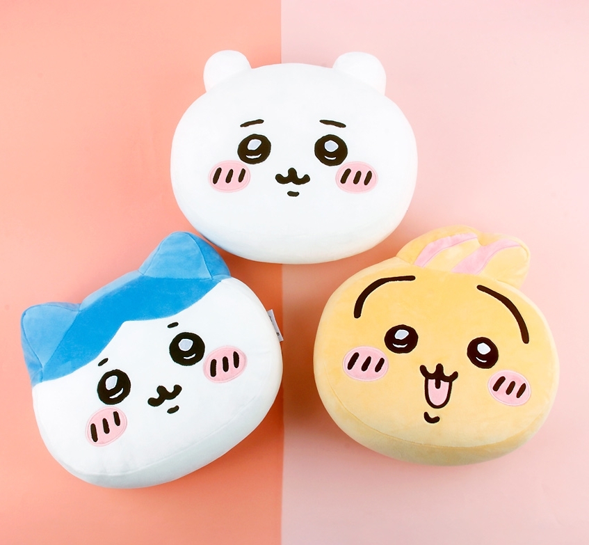 【預購】吉伊卡哇 ちいかわ Chiikawa 小可愛 小八貓  烏薩奇 車用枕頭 抱枕