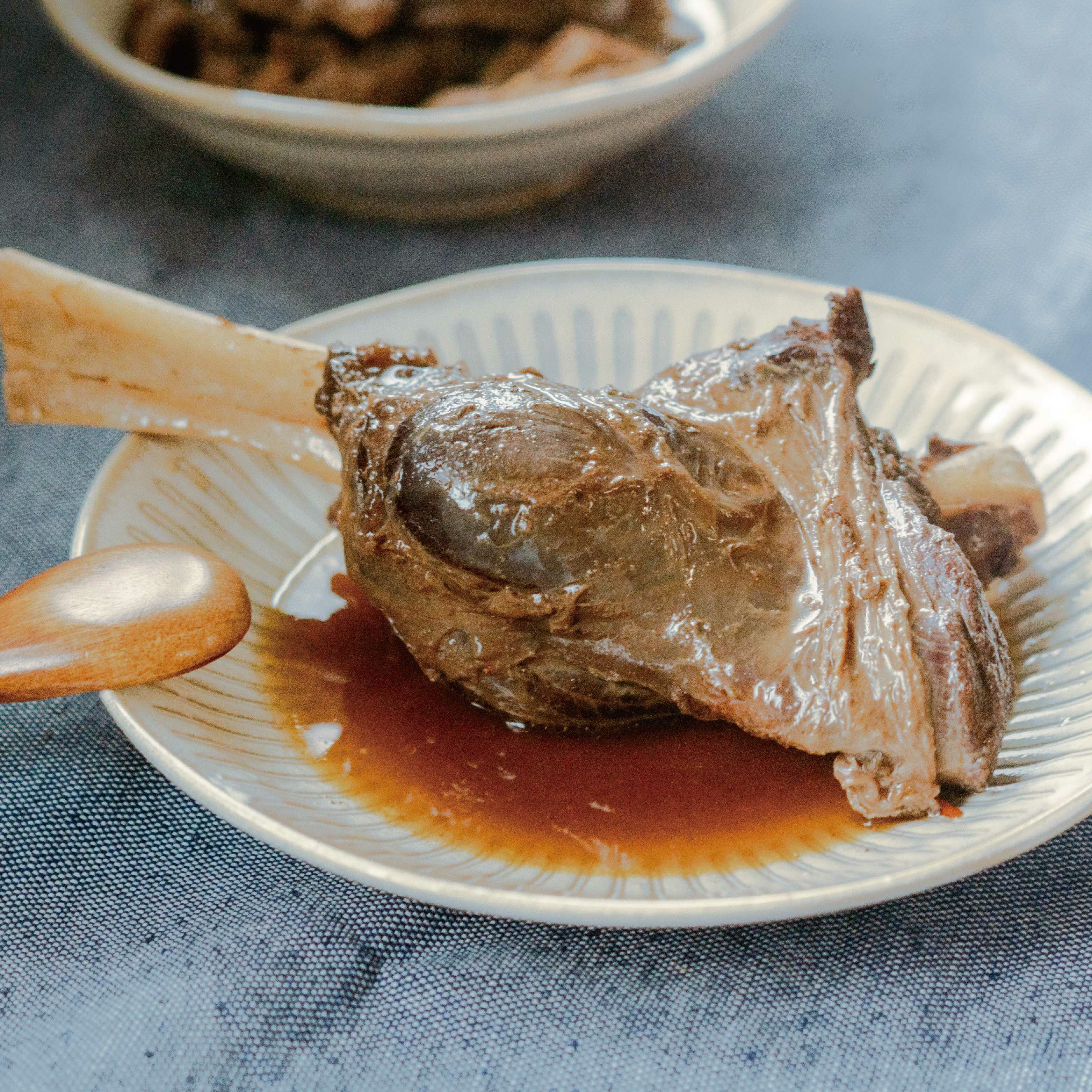 饗念紅燒羊肉火鍋湯底+巨無霸帶骨羊膝組合包／組
