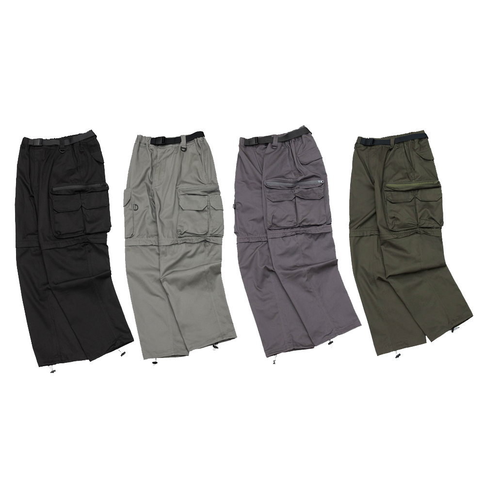 【車庫服飾 】QUEST CONVERT CARGO PANTS 多口袋鬆緊腰帶長褲