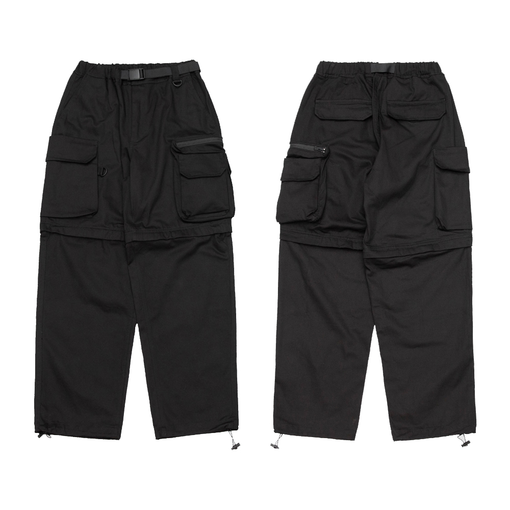 【車庫服飾 】QUEST CONVERT CARGO PANTS 多口袋鬆緊腰帶長褲