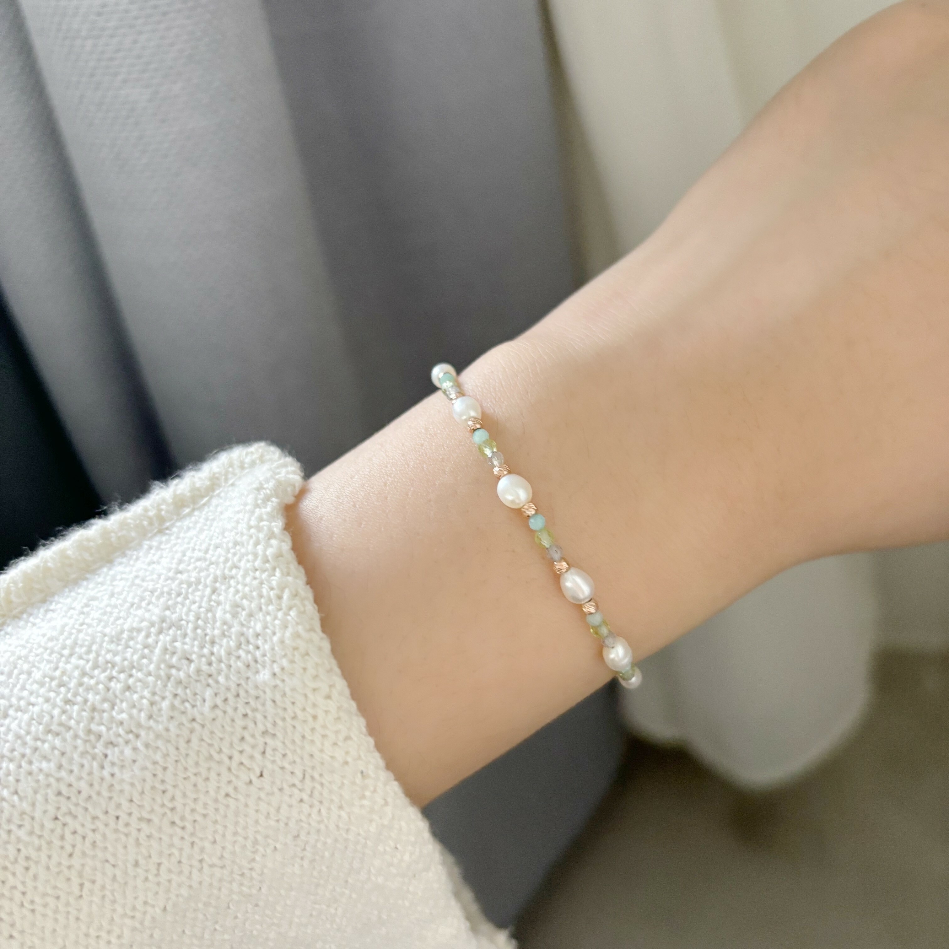 14k夏日午後手工手環