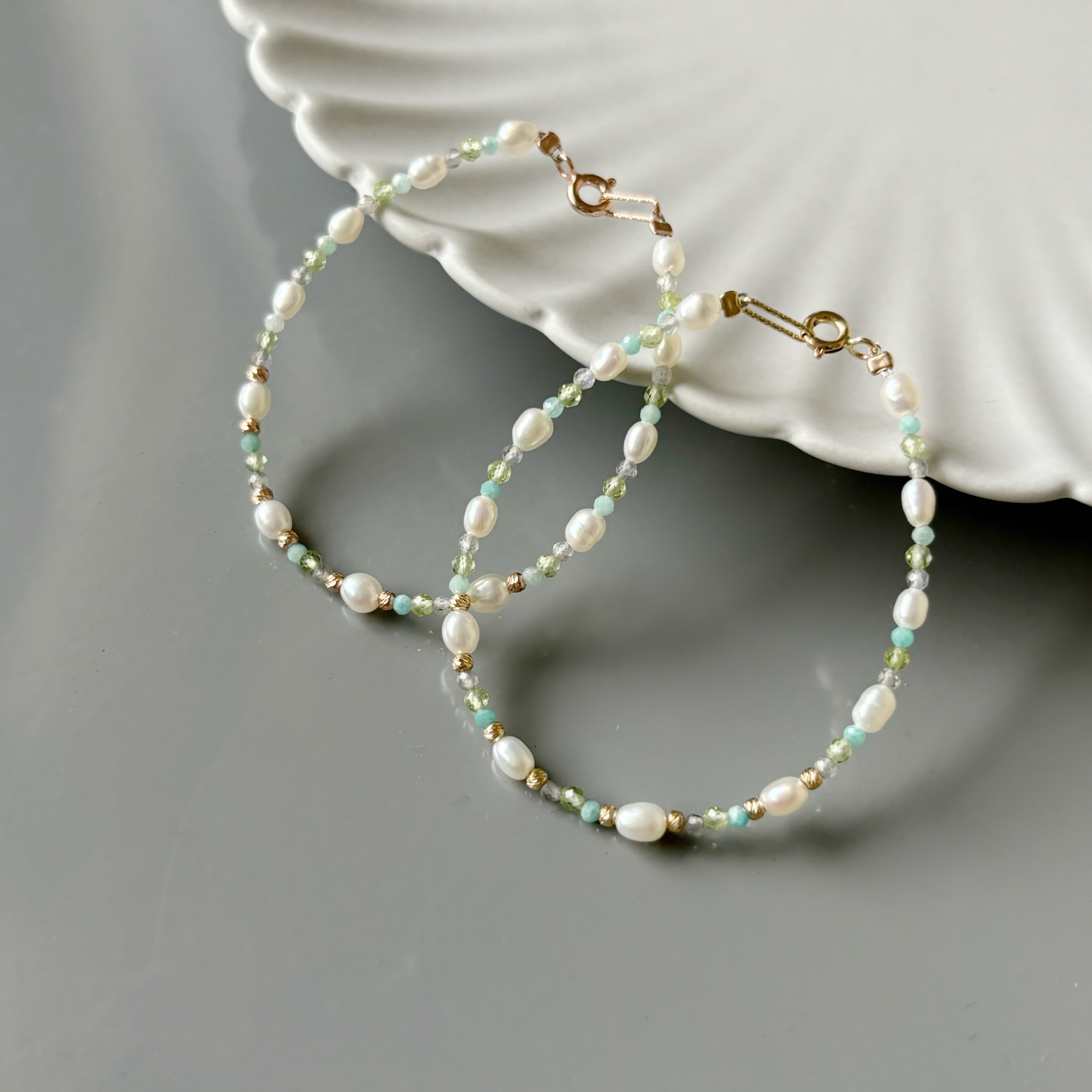 14k夏日午後手工手環