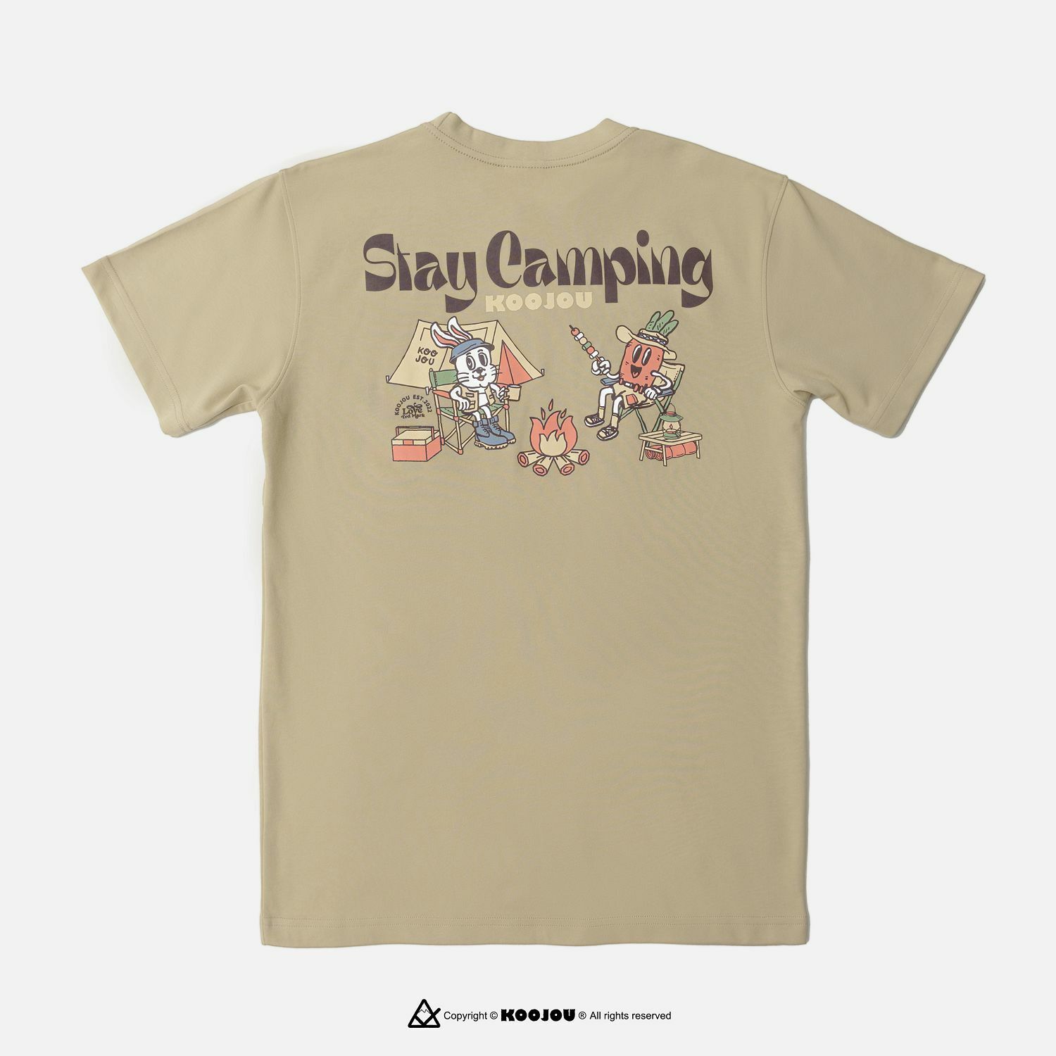 KID ® KOOJOU 露營短T 兩色