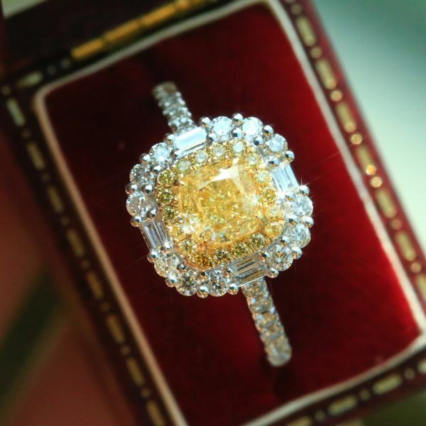 一克拉主石戒指