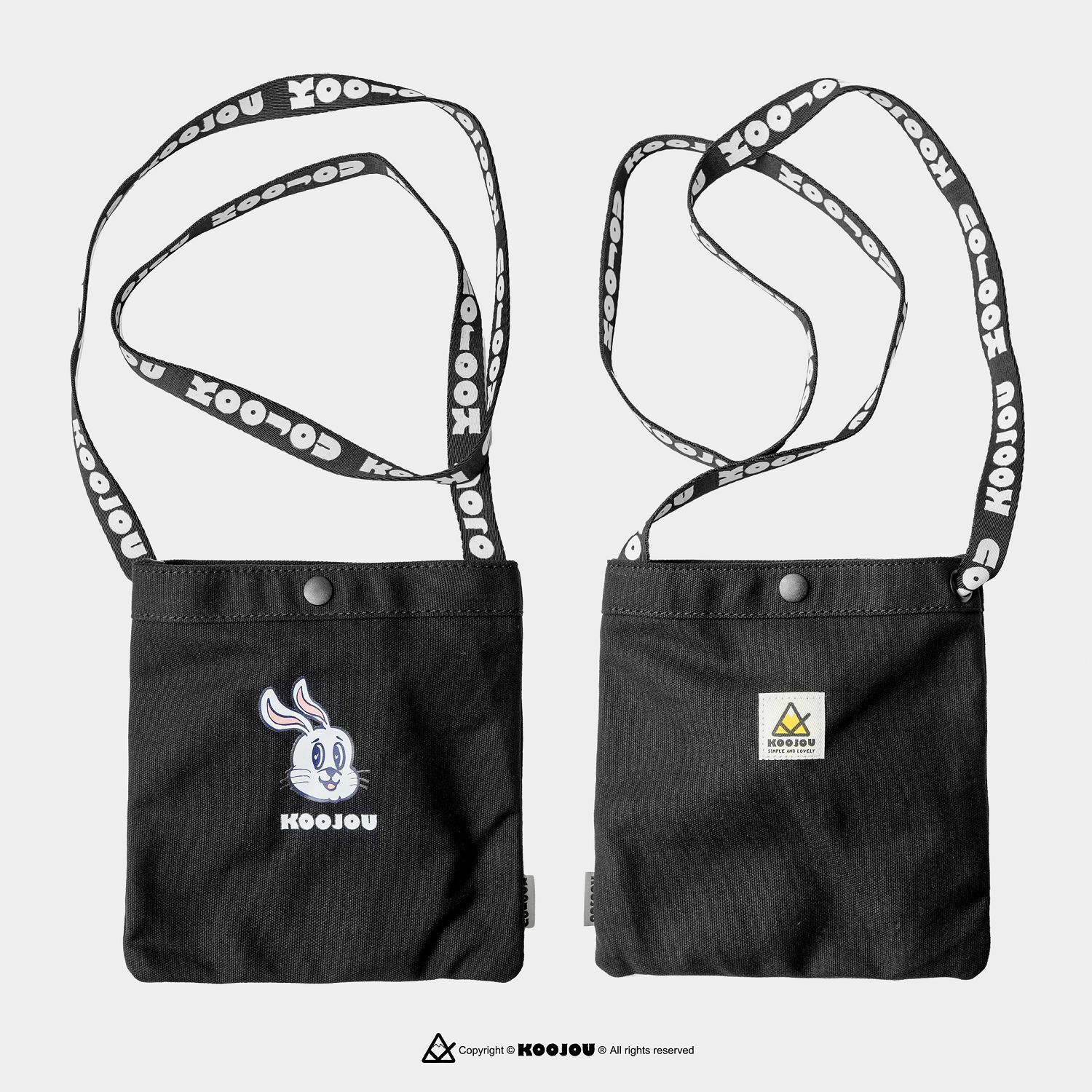 KID ® KOOJOU 兔子肩背小包