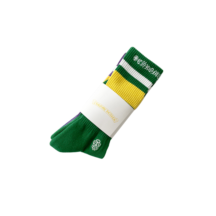 預購｜Chrome Hearts Logo Sock-U-Sport 中筒襪 3件組