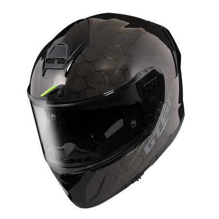 ASTONE GT6F 頂級 六角碳纖維 E.Q.R.S快拆設計 雙鏡片 全罩