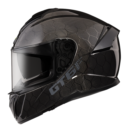 ASTONE GT6F 頂級 六角碳纖維 E.Q.R.S快拆設計 雙鏡片 全罩