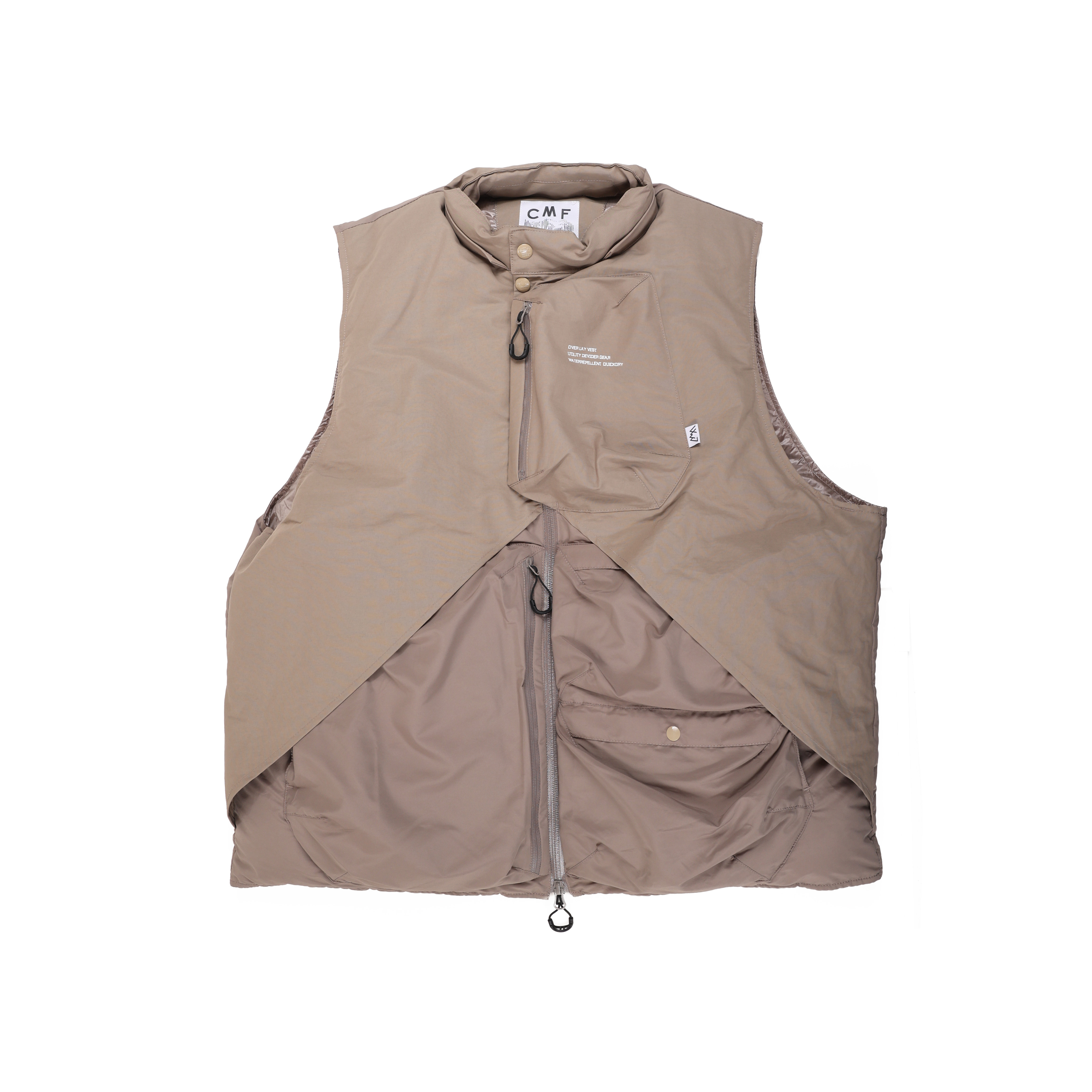 CMF OUTDOOR GARMENT OVERLAY DOWN VEST CMF2302-V01C D.GR