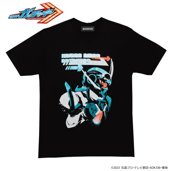 Pbandai 預訂2024/3月 仮面ライダーガッチャード 箔プリントTシャツ
