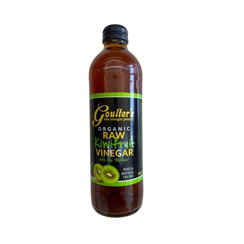 Glouter‘s organic raw kiwifruit vinegar (Best before 2028/12/5)