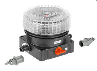 "GARDENA" 德國液體肥料添加器(1/2"&3/16"主管/毛管通用)(3個/盒)-[8313]